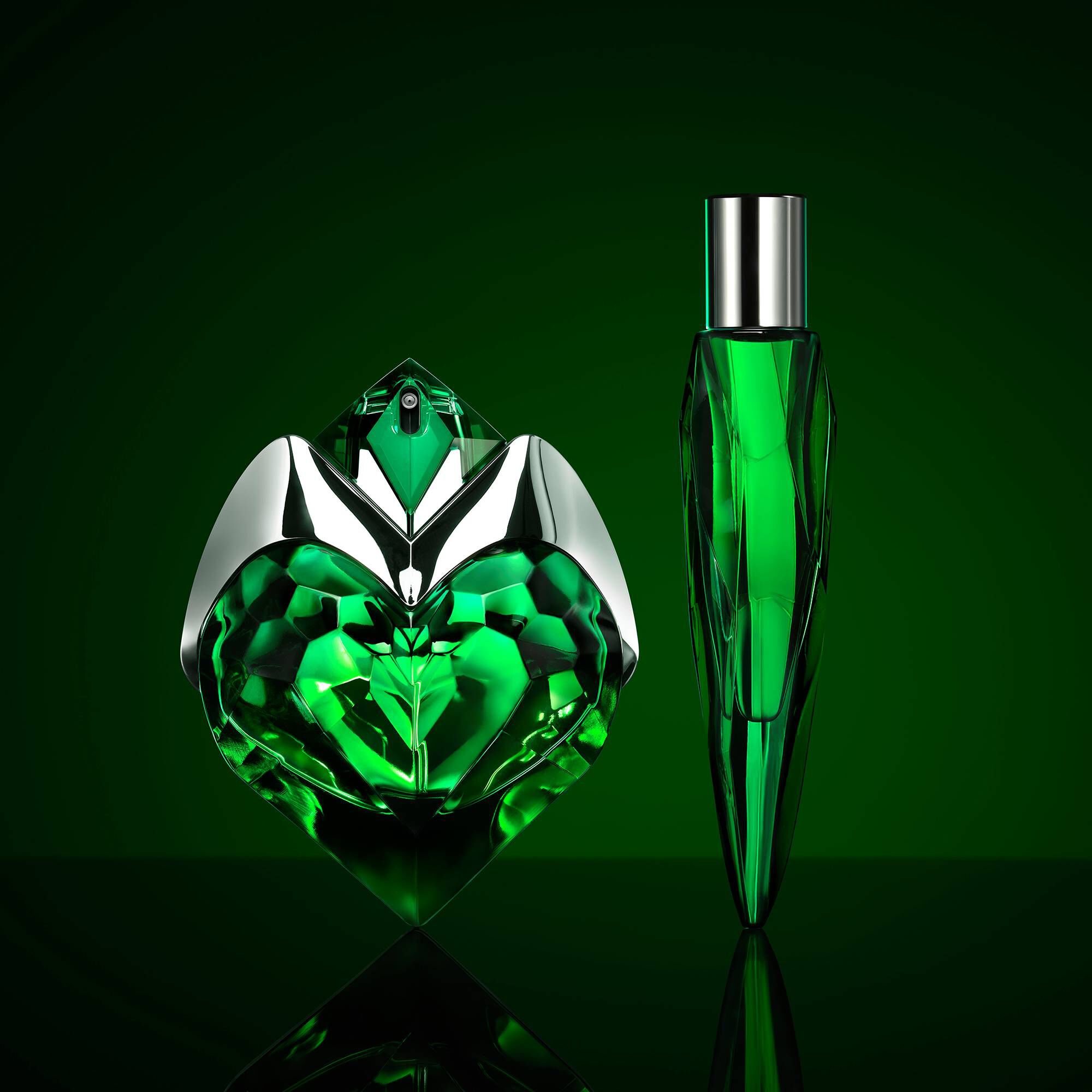 Thierry mugler alien green top